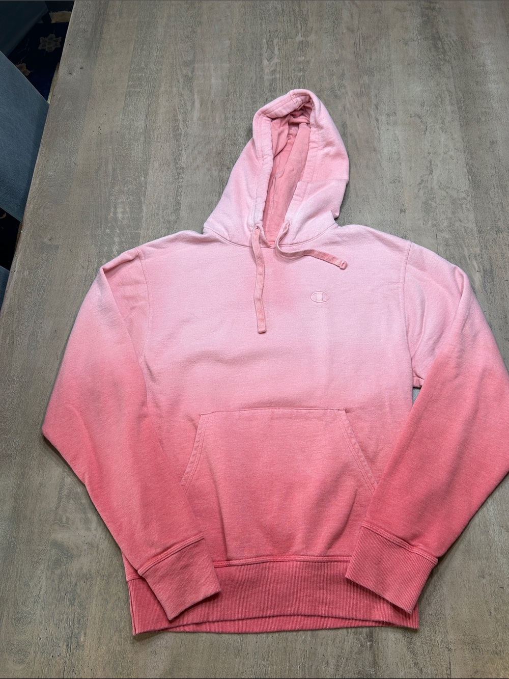 Champion Pink Ombre Pullover Hoodie